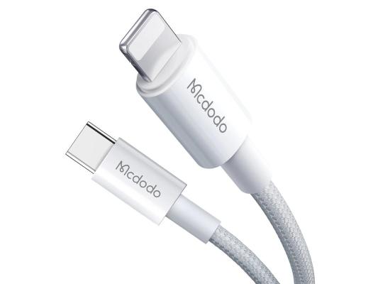 Mcdodo CA-2760 Type-C To Lightning PD 36W Fast Data/Charging Cable 1.2m - White